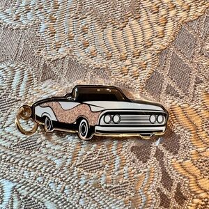 Coach Black and Gold Car Charm RARE